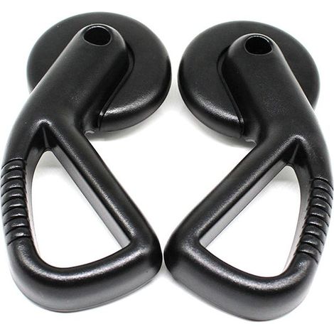 Palanca de ajuste de la manilla de liberación del asiento del coche, pomo de ajuste, manilla del reposabrazos, compatible con Peugeot 206 y 207 (izquierda y derecha). (1/5)