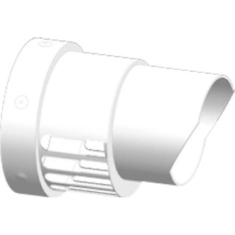 Terminal coaxial 60-100 de muro corto de Cabel para calderas de condensación