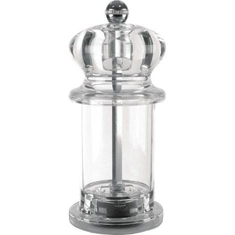 Moulin sel / poivre acrylique 135(h)mm -