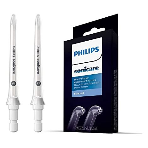 Philips Ugello per irrigatore orale HX3042/00 Sonicare F1 Standard Per igiene dentale Numero di testine: 2 Bianco (1/4)