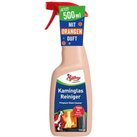 Spray per vetri di caminetti, microonde e forni poliboy Kaminglas Reiniger 500 ml (1/3)