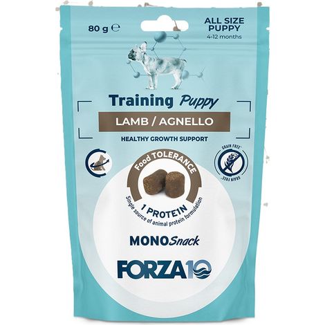 Forza10 Dog MonoSnack Training Agnello - Bustina 80 Gr - Snack