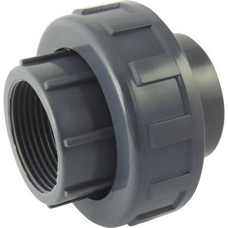 Union 3 pièces Femelle / Femelle en PVC à visser 2''