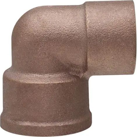 Gomito Femmina 3/4" Ø22 Rame A Saldare