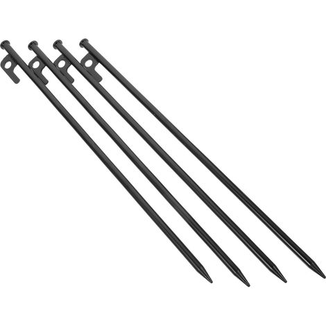4 Stück Robuste Campingheringe aus Stahl Heavy Duty und