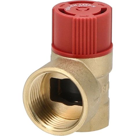 Soupape de sécurité pour chauffage 3/4’’ 3 bar