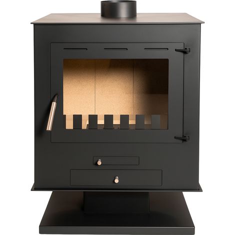 FOGARIS Estufa de Leña MONTE VASTAGO - modelo PEDESTAL 14,4kW