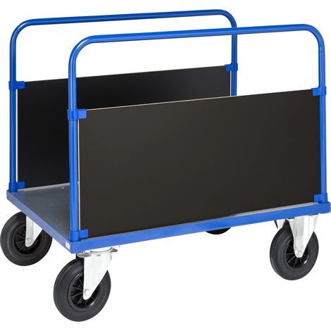 Carrello a piattaforma con sponda 1200 x 800 x 900 carico 500Kg Kongamek KM436-3