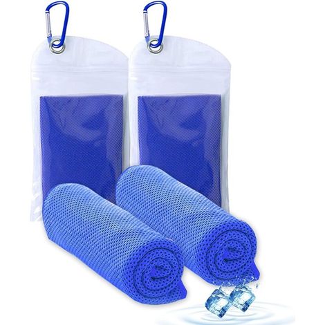 Asciugamano rinfrescante per il collo in microfibra: ultra assorbente, leggero e ad asciugatura rapida, ideale per sport, escursionismo, yoga e campeggio.