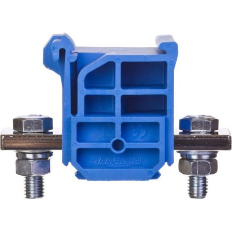 Connettore per barra collettiva a 2 fili 70 mm² blu ZSG1-70 12901313