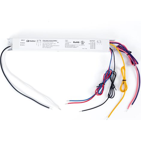 Treiber für CCT LED Linienleuchte - Dimmbar 0-10V + 12V Netzteil