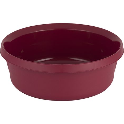 Bol en plastique mat 6L, bordeaux -JAG