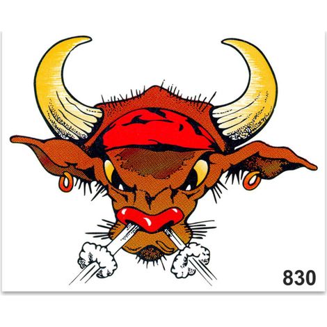 Adesivi Sticker Toro, 14 x 16 cm (1/5)