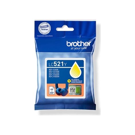 Brother Cartucho LC521Y Amarillo