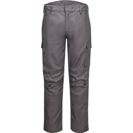 Pantalón ignífugo y antiestático multibolsillos Bizflame PORTWEST FR454 32 Gris (1/2)