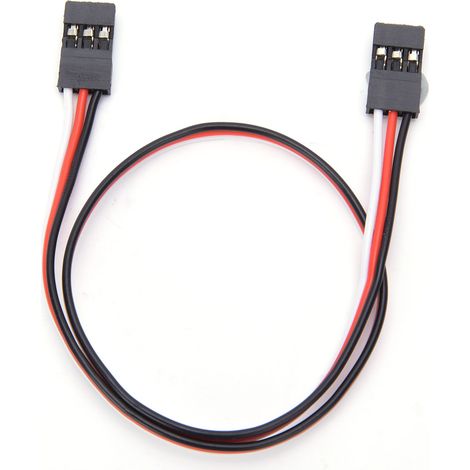 10 Stück 300 mm JR-Servo-Verlängerungskabel (Stecker auf Stecker) für RC-Autos und -Flugzeuge (1/5)