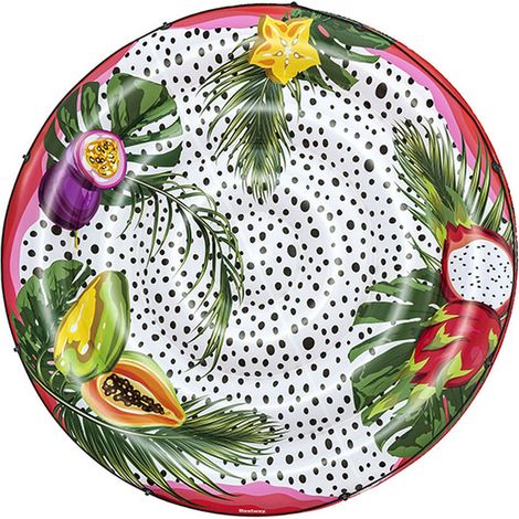 Bestway Isola Galleggiante Gonfiabile con Corda Passione Frutta D188cm Spiaggia e Piscina 43720 (1/5)