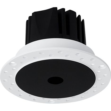 Faretto Ad Incasso Infinity 1 Luce Led Integrato Nero 12W Ip20