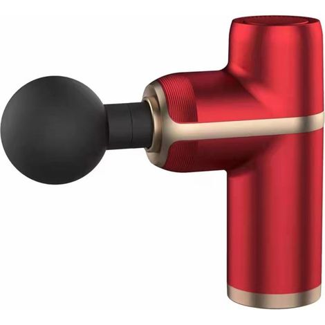 Cenocco mini pistolet de massage portable rouge (1/5)