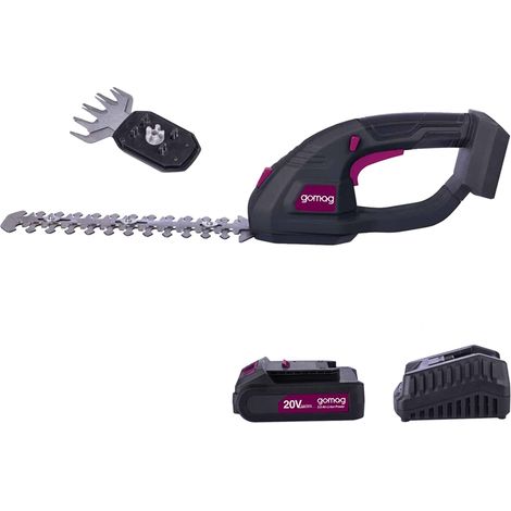 Gomag Akku Grasschere GO-SHS200 20V Schnittbreite 90mm 2,0 Ah Starterset (1/4)