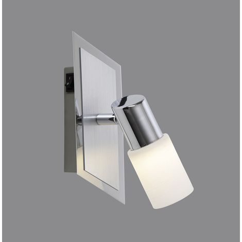 Plafoniera da Interno a LED in Metallo Cromo (1/2)