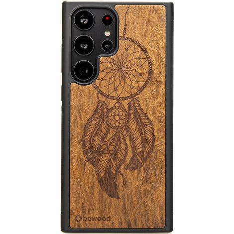 Bewood Holzhülle für Samsung Galaxy S23 Ultra DREAMCATCHER IMBUIA (1/4)