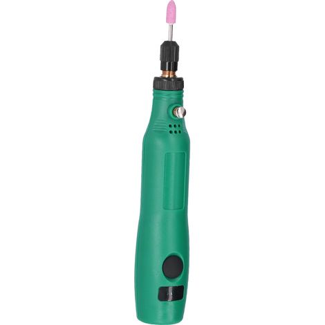 Mini meuleuse électrique à 3 vitesses variables, sans fil et portable, kit d'outils de meulage pour le bricolage (1/5)