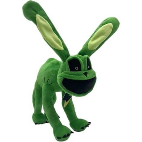 Niedliche Plüschkatze beim Nickerchen, offizielle Smiley Critters-Kollektion, Monster-Plüschkatze beim Nickerchen und Hund tagsüber, Plüschtier-Geschenk, geeignet für Kinder, Grün (1/2)