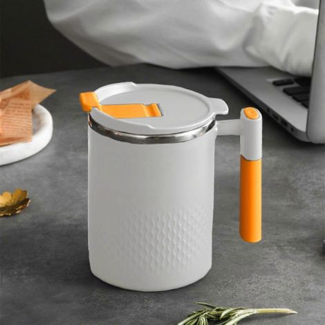 Mug isotherme pour la fête des pères, 450 ml, en acier inoxydable, avec couvercle, isolation à double paroi. (1/5)