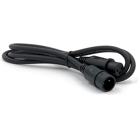Cavo DMX XLR Maschio Femmina 3 poli 1mt Nero Wisdom