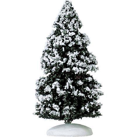Arbre de Noël Evergreen de taille moyenne - Décoration idéale pour village de Noël