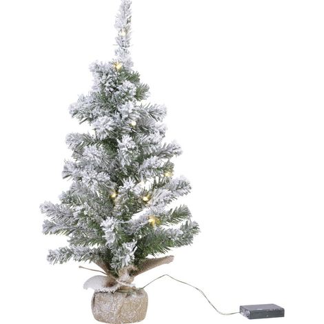 Kaemingk Tannenbaum künstlich beleuchtet beschneit 50 Lichter warmweiß Tannenbaum (1/2)