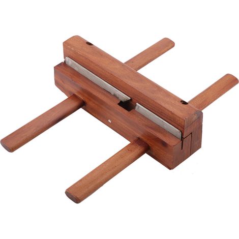 Rabot à main en palissandre à double poignée pour le travail du bois, kit de rabot à rainurer pour menuisier et ébénisterie. (1/5)