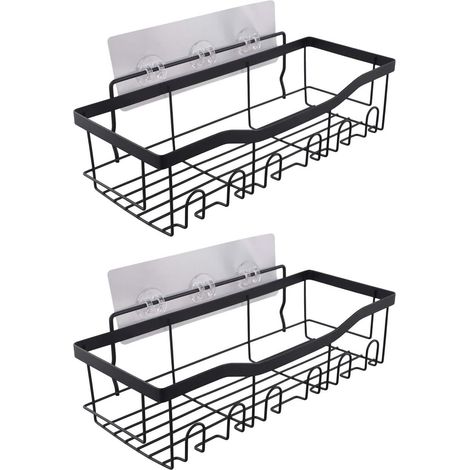 2pcs Ventilated Metal Shower Support Anti-Rust (1/5)