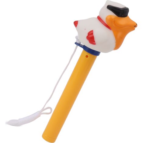 Großes, schwimmendes Poolthermometer in Entenform, gut ablesbar, mit Trageband, für Außen- und Innenpools sowie Whirlpools. Ideal für den Innen- und Außenbereich. (1/4)