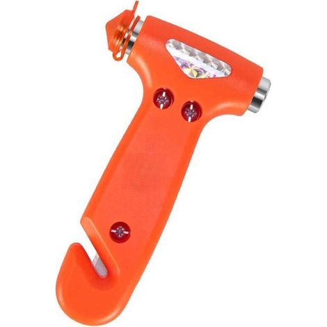 Marteau de sécurité automobile, marteau d'urgence avec brise-vitre, (1/4)