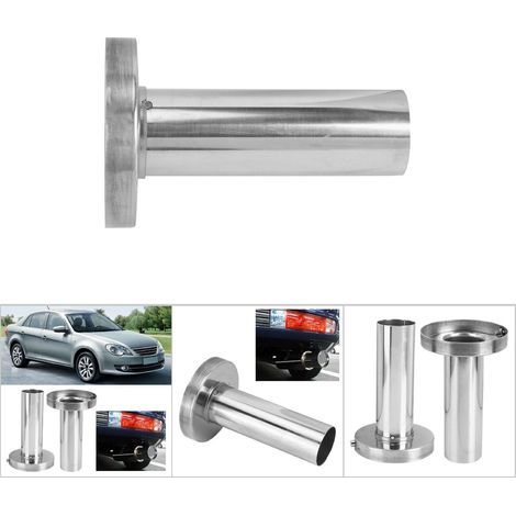Universelles Auto-Tuning-Zubehör: Abnehmbarer Edelstahl-Auspuff (4,5 Zoll)
