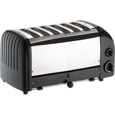 Grille-pain 6 tranches noir Vario 60145 - 460 x 220 x 210 mm - DUALIT (1/3)