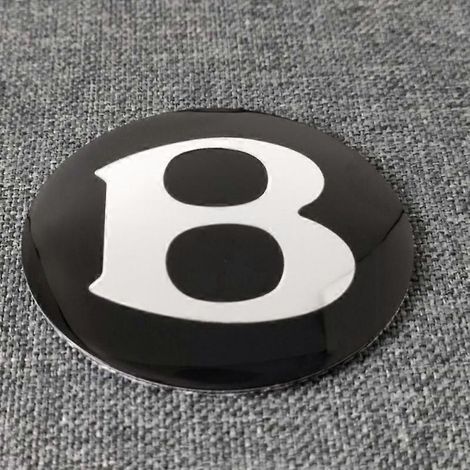 Quatre autocollants de 56 mm pour cache-moyeu de roue de voiture, adaptés aux modèles Bentley Flying Spur 2009-2017. (1/2)