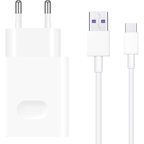 Huawei cp404 supercharge wandladegerat usb c kabel 225 w - wei (1/3)