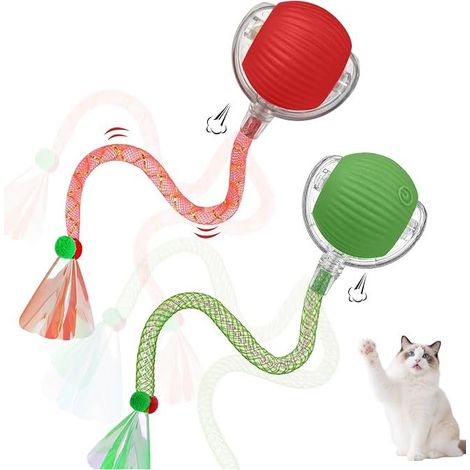 Chat-Spiel, Interaktives Chat-Spiel, Innen-Chat-Spiel, Queue Qui Clignote und Bouge Rapidement, die Offenbarung des Chat-Instinkts (1/5)