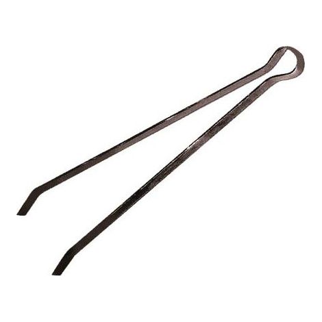 Resorte de pinza de hierro para chimenea