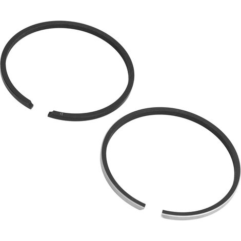 Satz mit 2 Kolbenringen 646-11601-01, perfekte Abdichtung, hohe Wärmeleitfähigkeit, robust, für 2 PS 2-Takt-Außenbordmotor. (1/5)