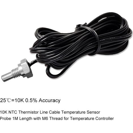 Capteur de température à sonde spéciale en acier inoxydable (1 mètre) (1/5)