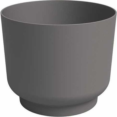 ARTEVASI Pot de fleur - Miami - 30 cm - 13 L - Anthracite - Dimensions: 29.7x29.7x25.1 cm (1/2)