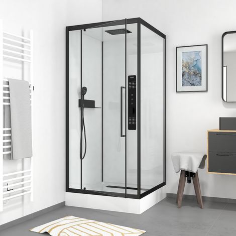 cabine de douche carrée - 90x90x217cm - factory 2 square (1/5)