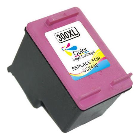 Cartucho de tinta remanufacturado HP 300XL (CC643EE/CC644EE) de alta calidad.

Adecuado para uso en las siguientes impresoras:
HP DeskJet D1600
HP Des