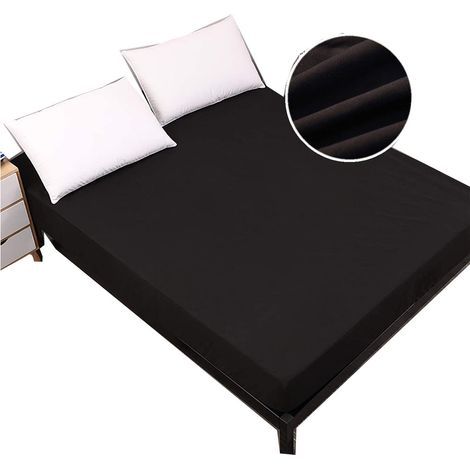 Drap Housse Impermeable - 140 x 200 cm - Pour Matelas Adulte Enfant Personne Agee - 1 Piece (1/5)