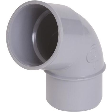 Coude PVC 67° MF 80 Nicoll -NF-