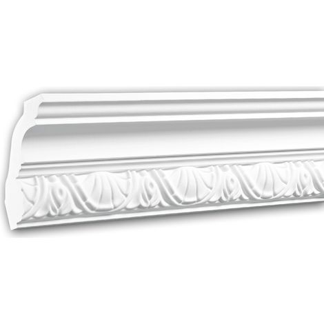 Cornice soffitto parete 150251 Profhome modanatura tipo stucco design classico senza tempo bianco 2 m